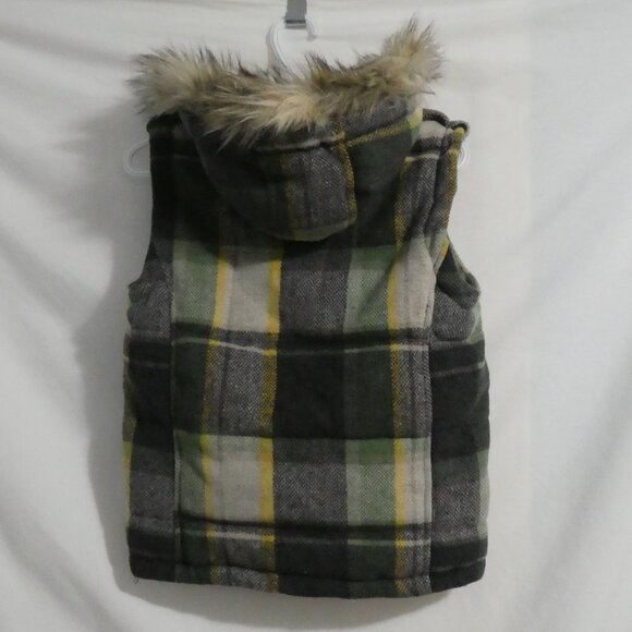 HERITAGE 1981 - An American Brand | medium | Plaid Vest | Removable Hoodie - Picture 3 of 16